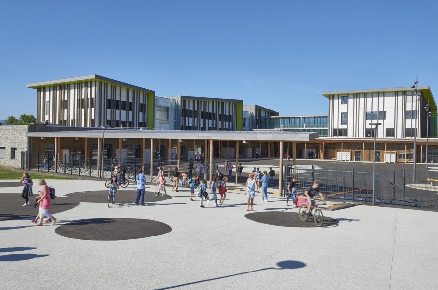 Der neue Schulkomplex