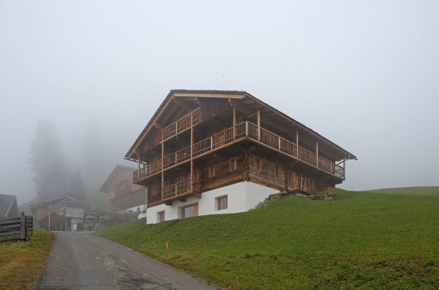 Ein modernes Bauernhaus des 16. Jahrhunderts
