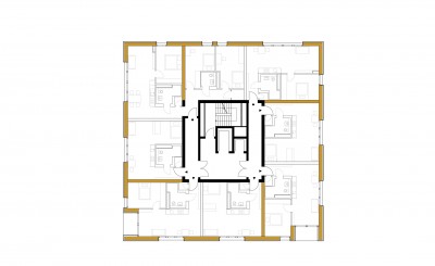 Grundriss Regelgeschoss