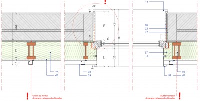 Detail: Fassade
