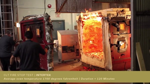 Fire protection in wood buildings